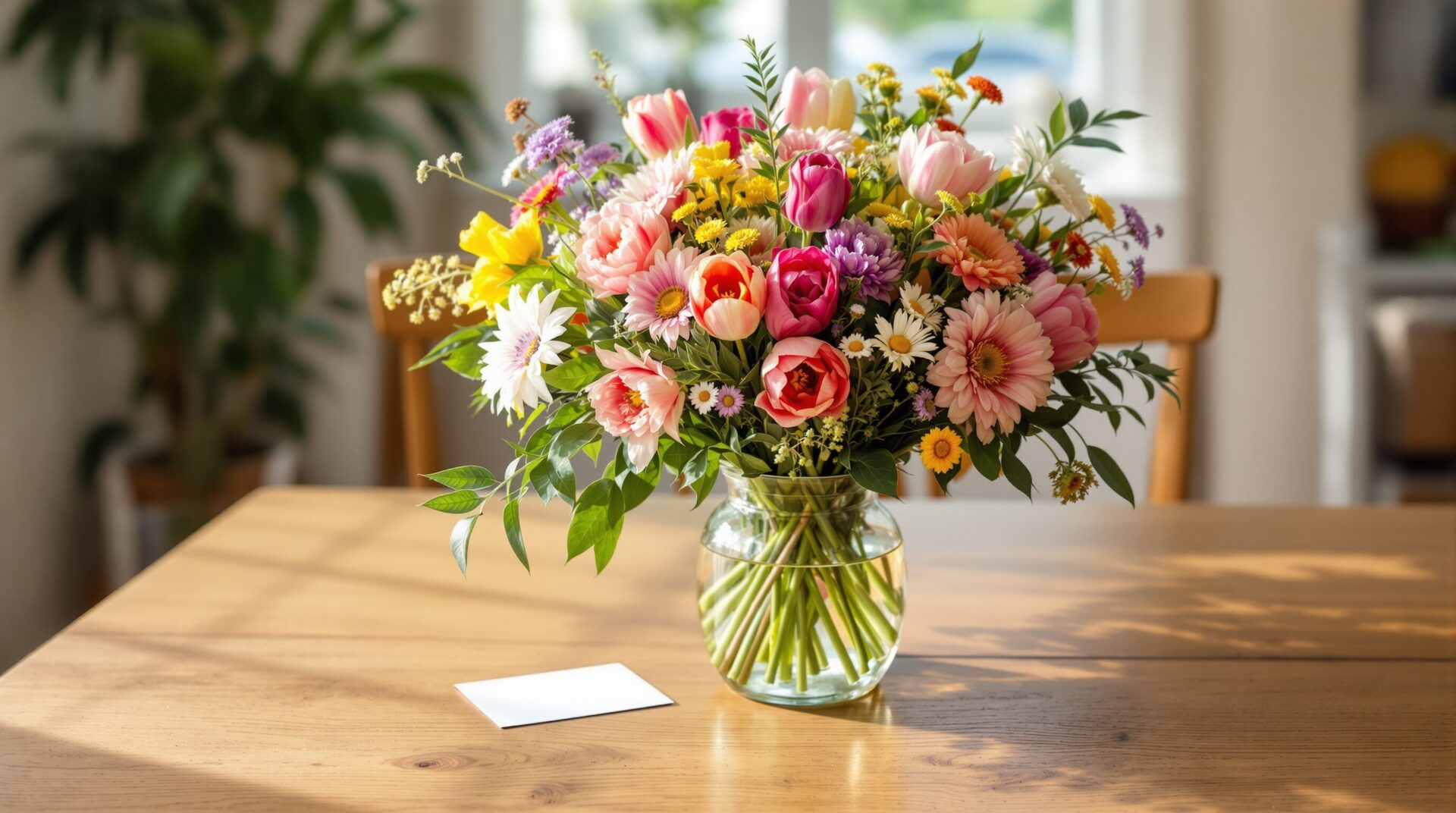bouquet de fleurs de saison