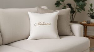 coussin personnalisé prénom