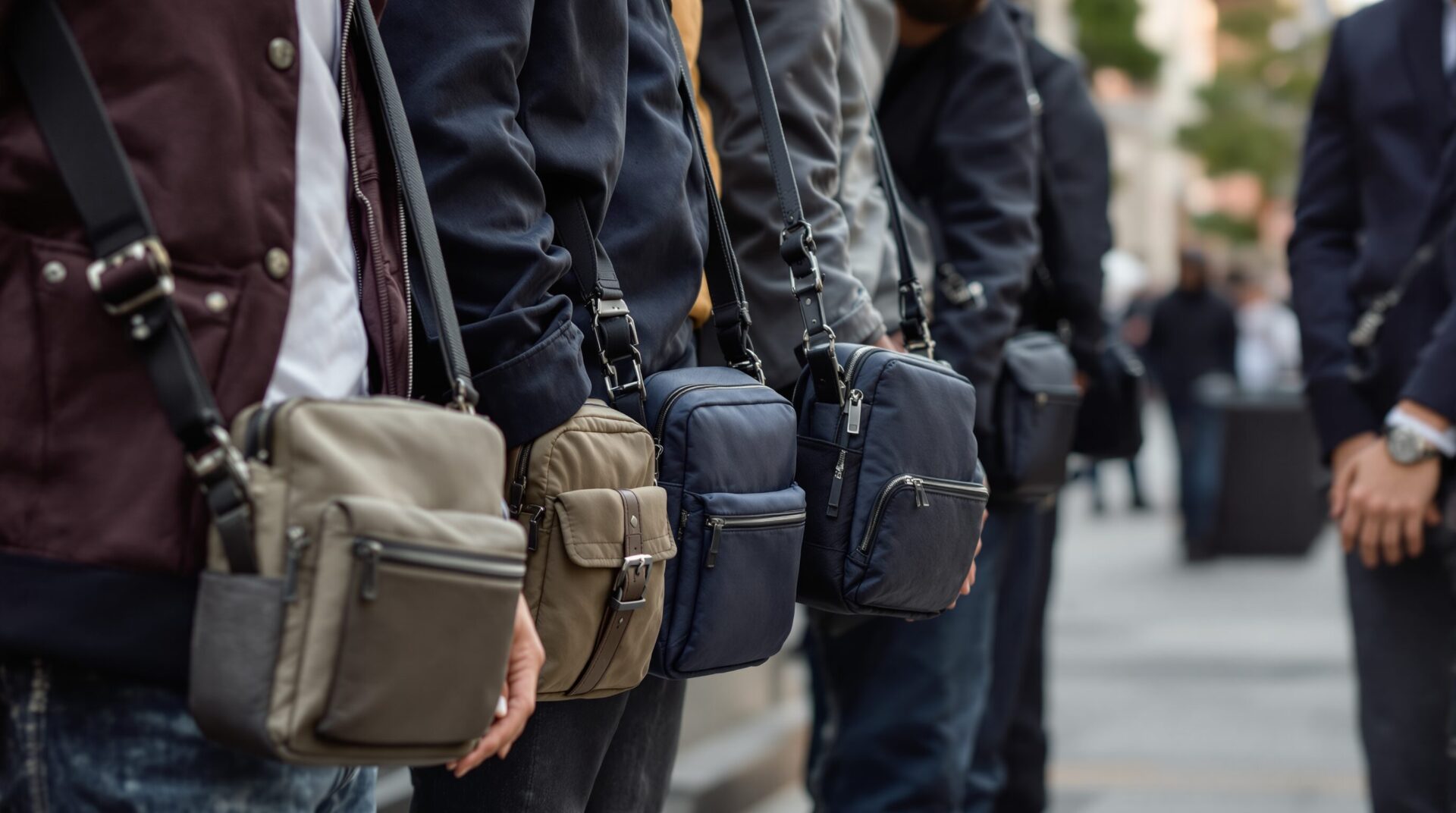 sac bandoulière homme