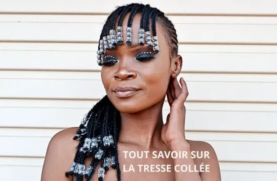tresse collée