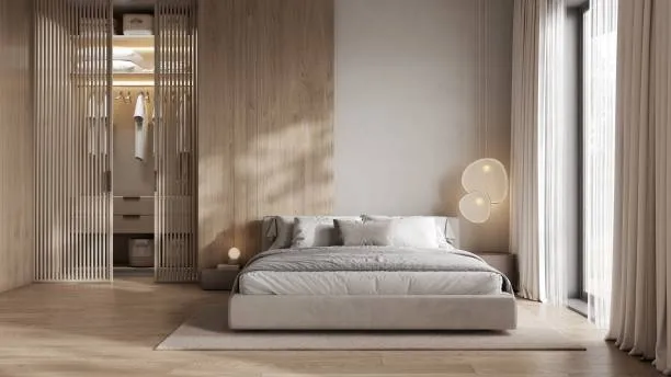 chambre dressing sur mesure personnalisation hauteur sous plafond