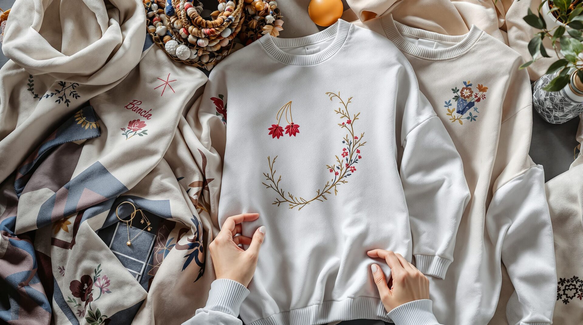 sweat broderie personnalisée