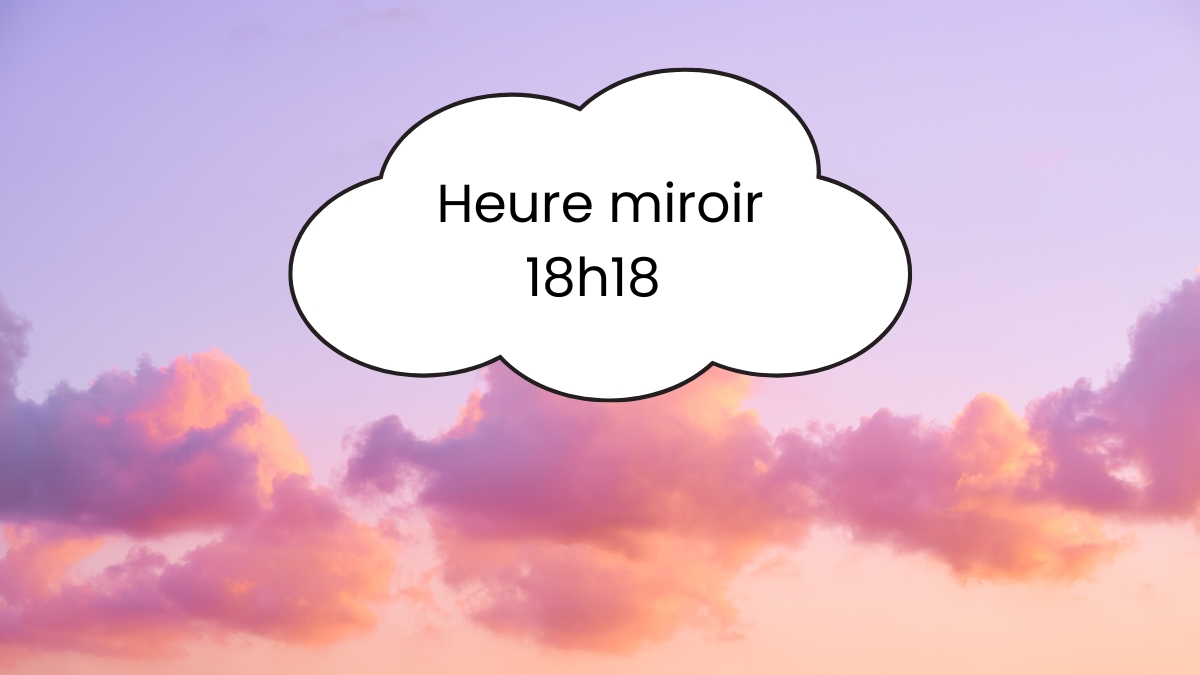Heure miroir 18h18