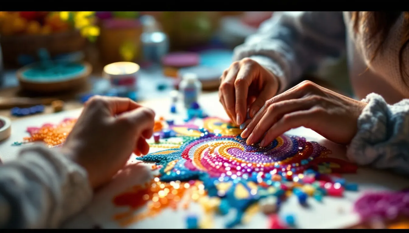 broderie diamant