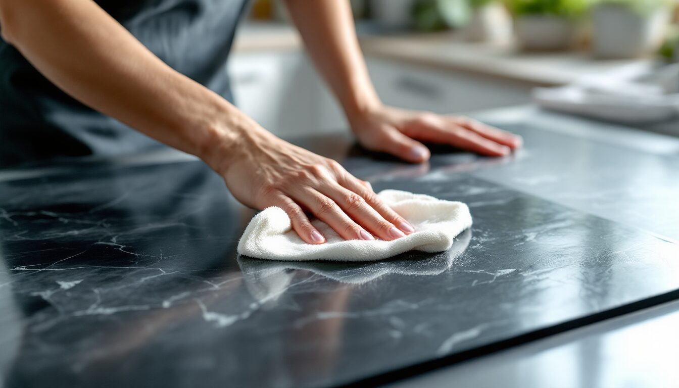 nettoyer ardoise vinaigre blanc