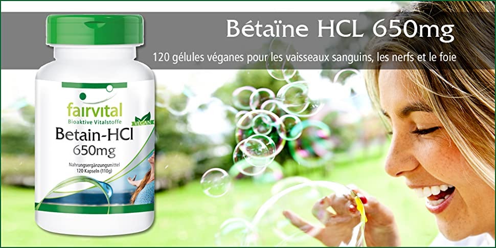 bétaïne HCL