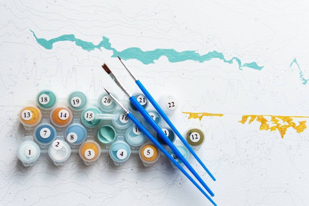 se lancer dans la peinture par numéros