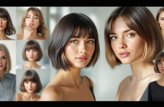 carré court femme