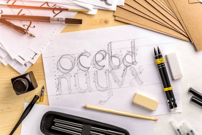 brush lettering