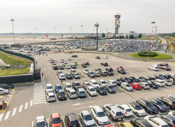 parking, aéroport