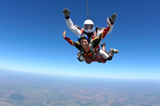 saut en parachute
