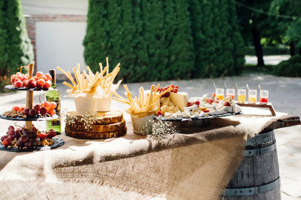 buffet mariage