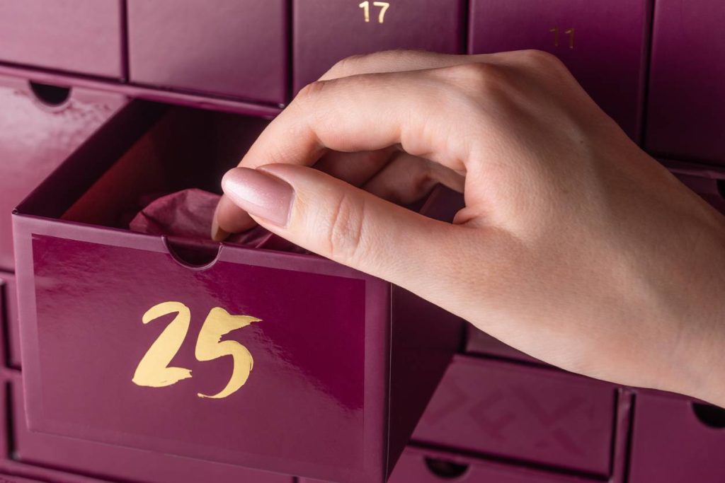 calendrier de l'Avent café
