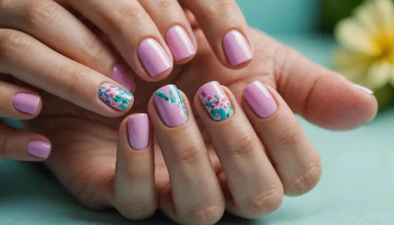 idee vernis semi permanent printemps