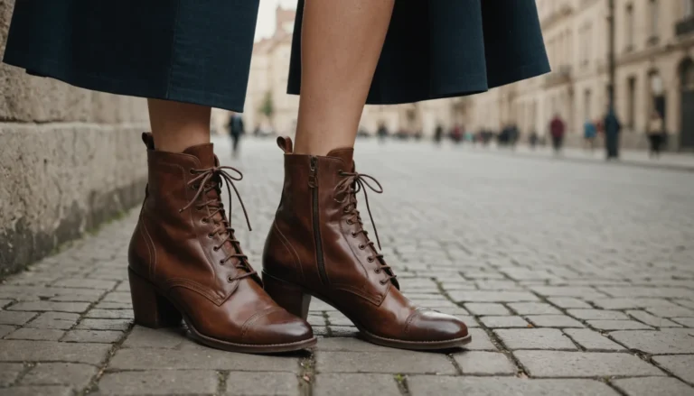 bottines vintage