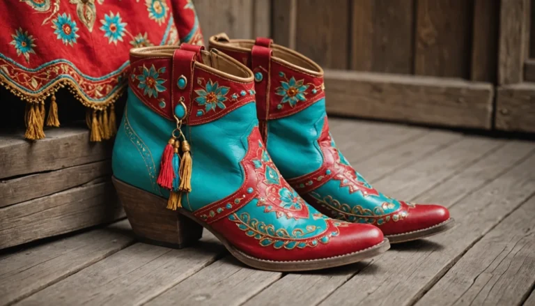 bottines style indien femme