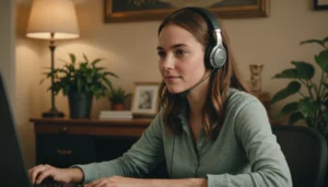 hotesse telephone rose