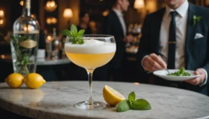 cocktail avec blanc d'oeuf