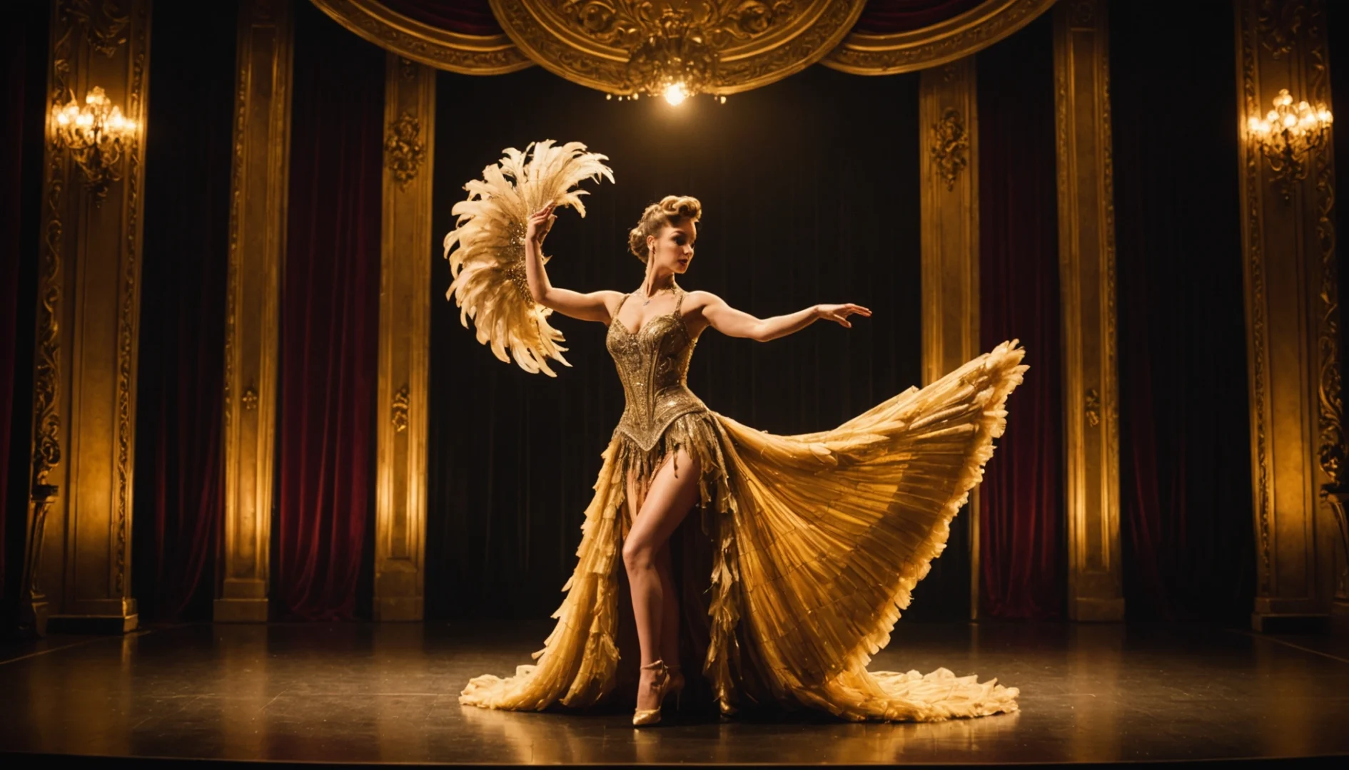 burlesque danseuse