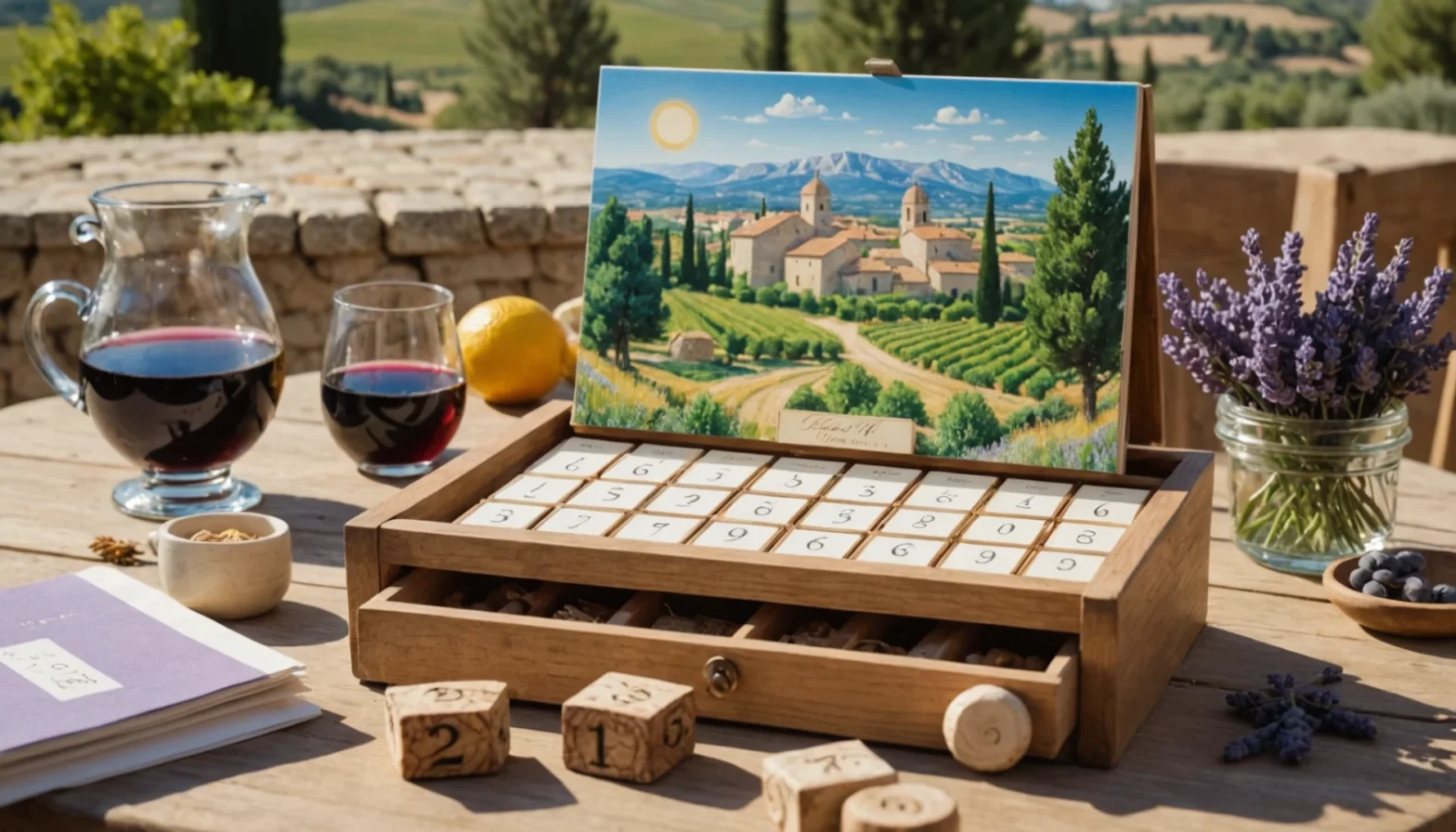 calendrier de lavent la provencale