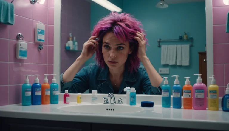 effet bétadine sur cheveux colorés
