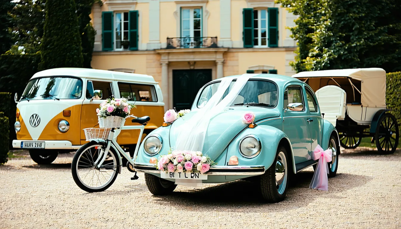 transport mariage original