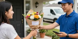 comment faire livrer des fleurs chez quelqu'un