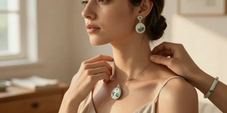 bijoux porcelaine