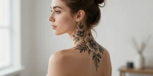 tatouage dos femme
