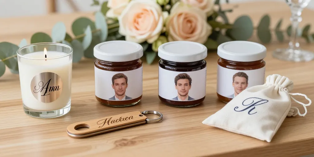 4 idées de cadeaux personnalisés pour gâter les invités de votre mariage