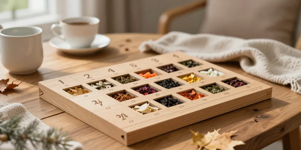 calendrier de l'Avent thé