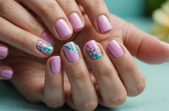 idee vernis semi permanent printemps