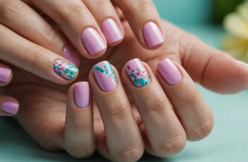 idee vernis semi permanent printemps