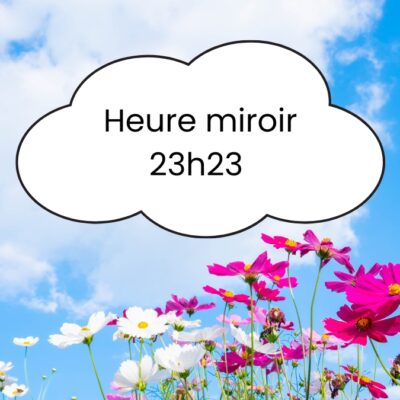 Heure miroir 23h23