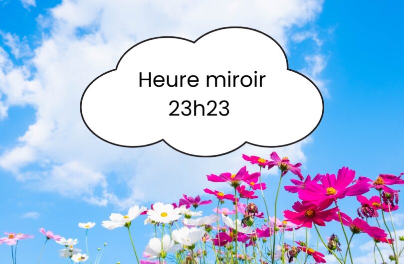 Heure miroir 23h23