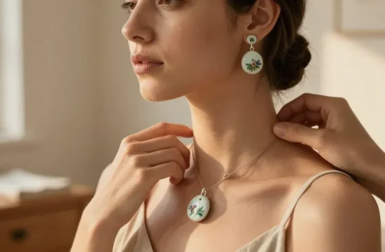 bijoux porcelaine