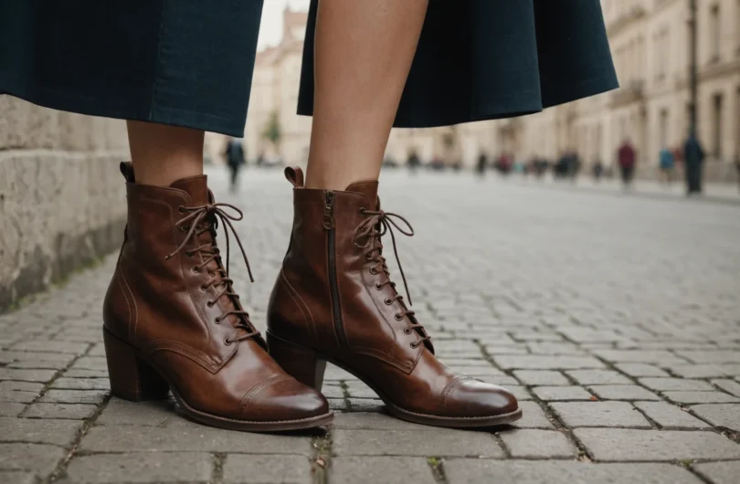 bottines vintage