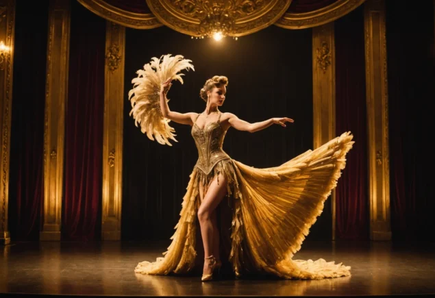 burlesque danseuse