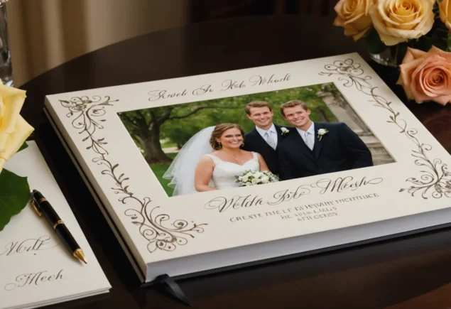 livre d'or mariage personnalisable