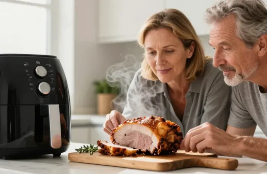 roti de porc air fryer