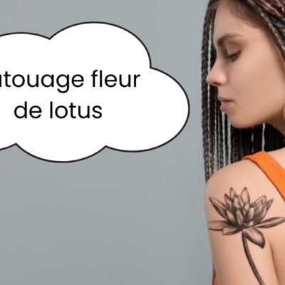 Tatouage fleur de lotus