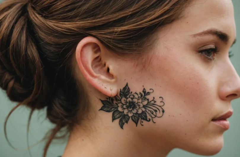 tatouage derriere oreille signification